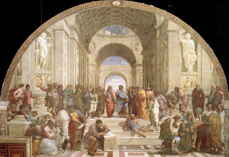 Aragon jose Rafael The School of Athens china oil painting image